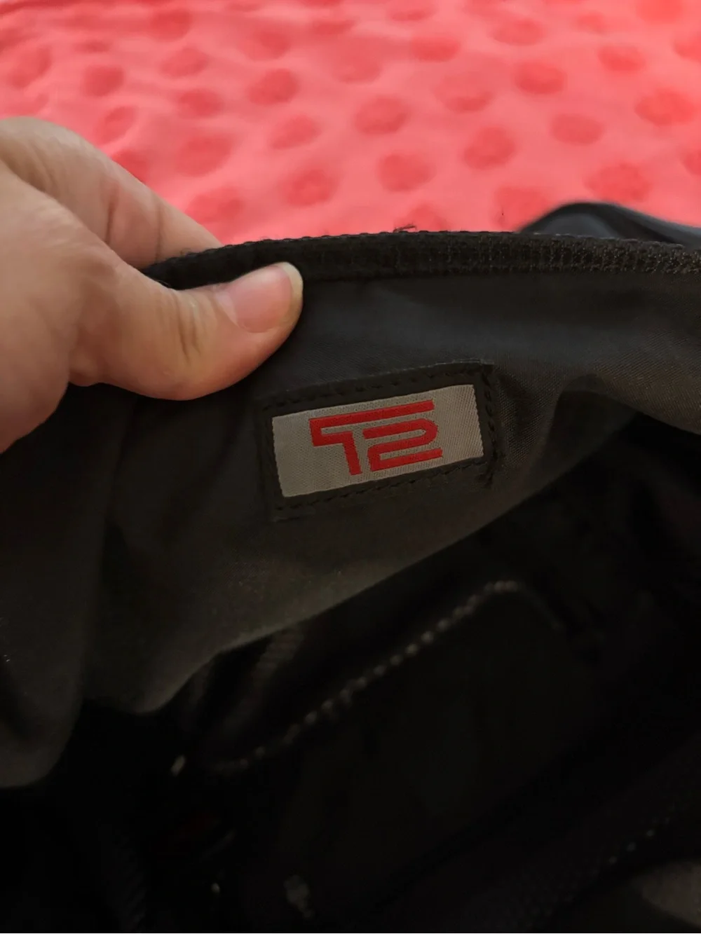 Tumi t2 black